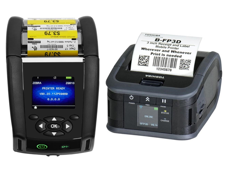 Portable Label & Receipt Printers | Rugged | The Barcode Warehouse