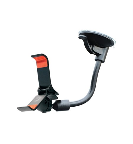 Mobilis Universal Flexible Suction Mount with Smartphone Clip