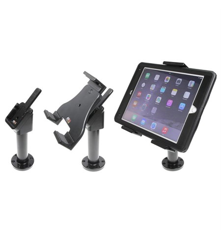Swiveling Pedestal Mount w/ Adjustable Tablet Holder