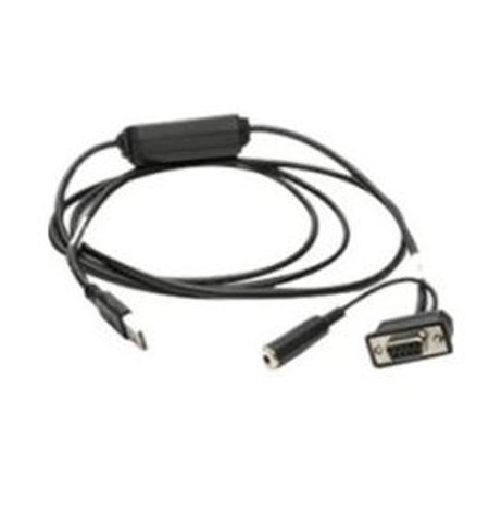 25-58926-06R - Zebra 6ft Straight RS232 Cable (USB)