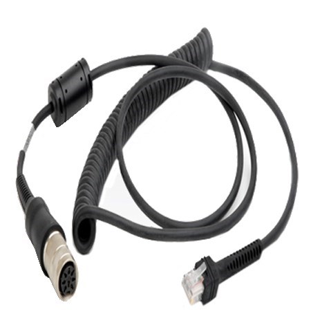 25-71917-02R - Motorola 9ft Coiled RS232 Cable (Wavelink)