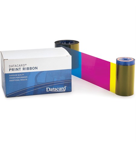 535000-007 - Datacard Card Printer YMCKT-K Colour Ribbon (375 Images)