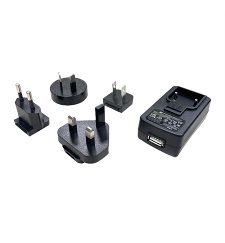 Unitech 5V/2A USB Power Adaptor with Plugs - 1010-900067G