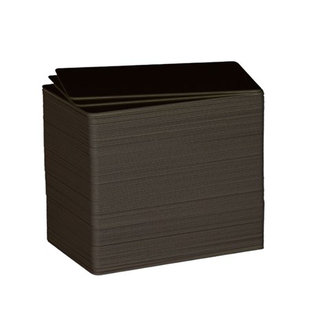 C4001 Black Matte Plastic Cards (Box of 100)
