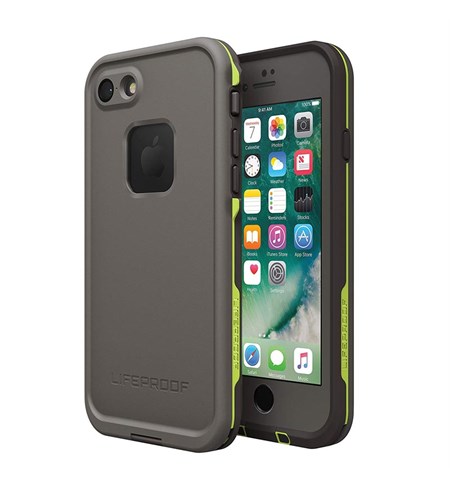 Lifeproof Case - iphone 7/8, Dk Grey/Lime
