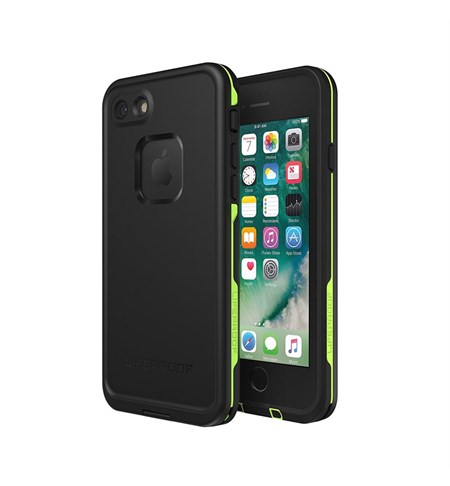 Lifeproof Case - iphone 7/8, Black/Lime