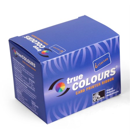 800015-104 - Zebra C Series Blue monochrome ribbon for P3xx, P4xx, P5xx printers