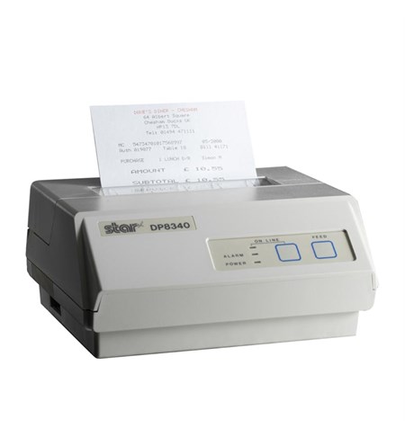 Star Micronics DP8340-FD Compact, Wide Format (114mm) Receipt Printer - Friction Feed, Serial