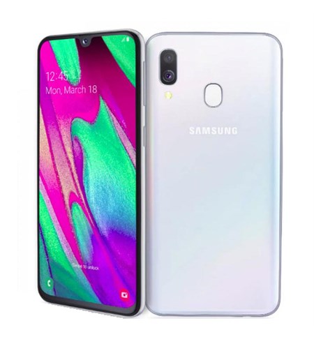Galaxy A40 - Smartphone, Android 9, White