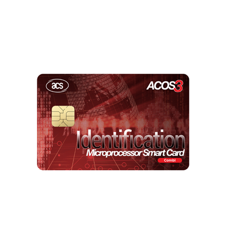ACS ACOS3 Smart Card (Combi), MOQ 100
