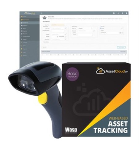 AssetCloudOP Basic Software - 1 User with WWS650 & Asset Tags