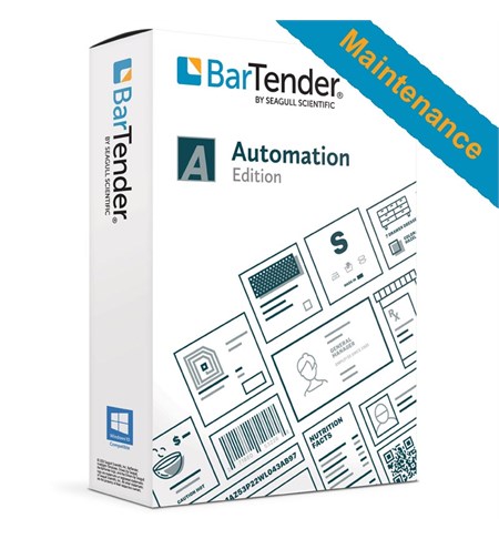 BarTender Automation - Application License - Standard Maintenance and Support (Per Year)
