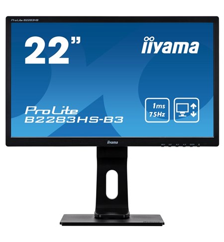 Iiyama Prolite B2283HS-B3 22in non-touch Full HD LED-backlit monitor