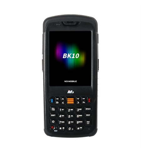M3 Black PDA - 1D Laser, Long Range, QWERTY 53 Keys, GPS, USB, Bluetooth, Wi-Fi