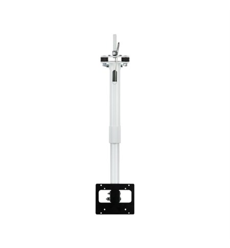 Zebra Adjustable Ceiling Mounting Pole, White (18 Inch to 32 Inch) BR-000237-01