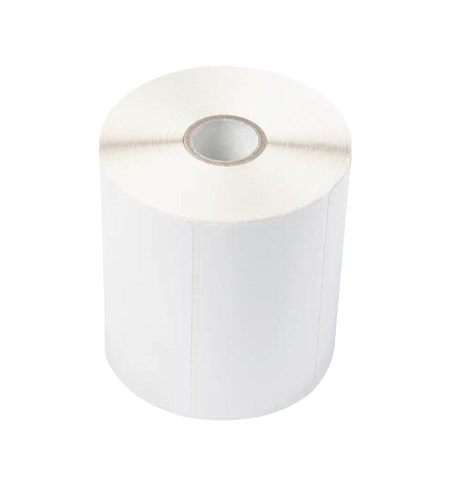 Brother BUS-1J074102-121 Uncoated Die-Cut Label Roll - 102mm x 74mm