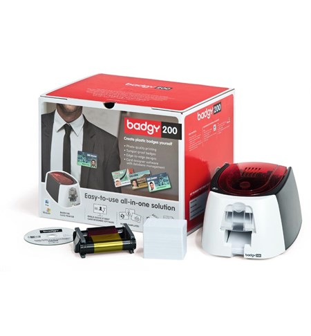 Badgy200 - Single sided, 300dpi, USB