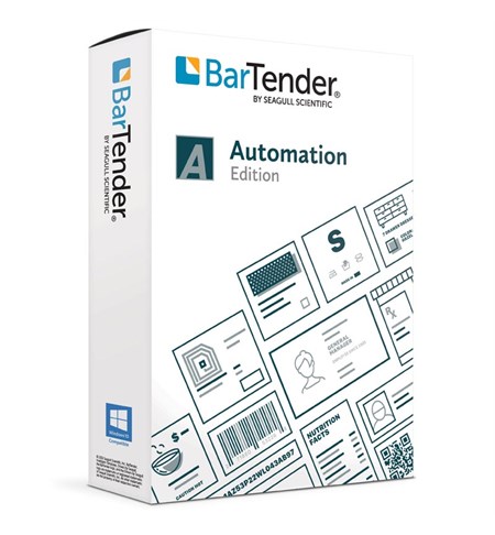 BarTender 2022 Barcode & Label Making Software - Automation Edition