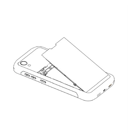 Battery Cover, Std Battery (includes NFC Antenna)