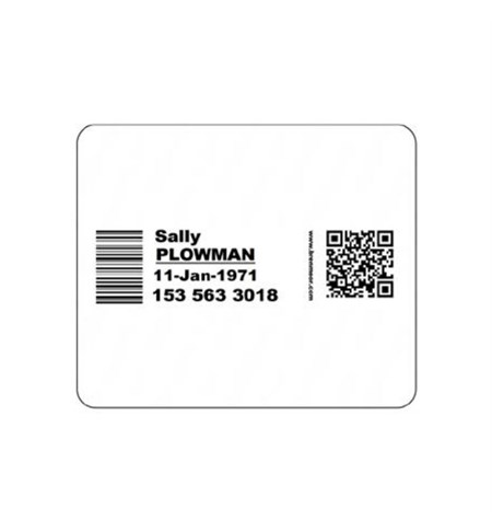Brenmoor SKIN ID Direct-to-Skin Patient Identification Labels