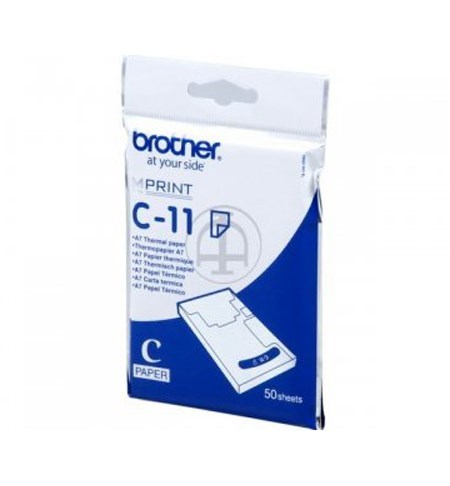 C11 - Brother NW-145BT Thermal Paper (50 Sheets)