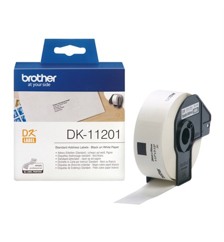 DK11201 - Brother Standard Address Labels (29mm x 90mm)