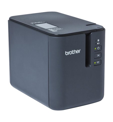 Brother PT-P950NW Professional PC connectable label printer with wired network and integrated Wi-Fi
