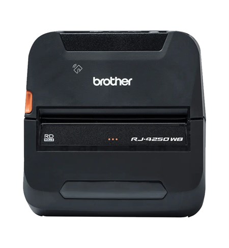 Brother RuggedJet RJ-4250WB Wi-Fi/Bluetooth Mobile Label & Receipt Printer