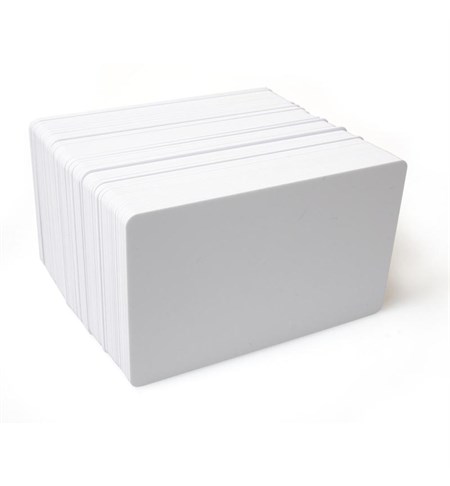 C-A7-WH Dyestar Blank White Plastic Cards (Pack of 100)