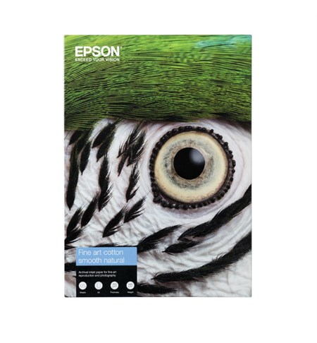 Epson Fine Art Cotton Smooth Natural A2 25 Sheets
