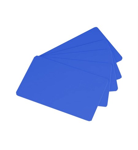 C5101 -  Blue Plastic cards, re-writable, 100 pcs