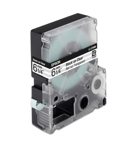 Epson Label Cartridge Transparent LC-2TBN9 Black / Transparent 6mm (9m)