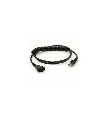 Cable, WE, 9P, Male, Coiled, 8 ft, DP9000