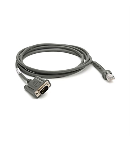 CBA-R23-S07ZBR - 7ft (2m) Straight RS232 Cable, Fujitsu T Pos 500 ICL