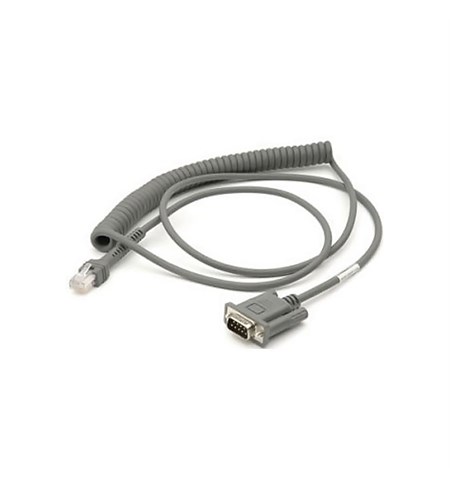 CBA-R09-C09ZAR - 9ft. Coiled RS232 Cable