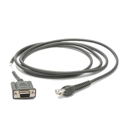 CBA-R27-S07ZAR - 7ft Straight RS232 Cable (NCR7432 DYNAKEY)
