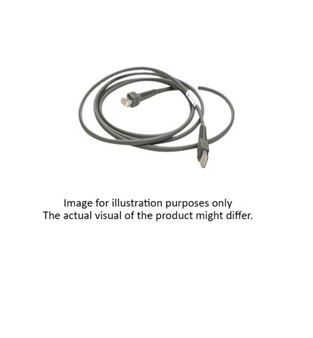 CBA-RF1-C09PAR - RS232 Coiled Cable (DB9 Female Connector, 9ft, Low Temp)