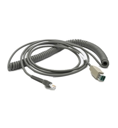 CBA-U08-C15ZAR - 15ft Coiled USB Cable (Power Plus)