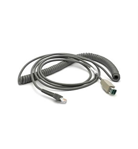 CBA-U28-C15ZAR - Cable - Shielded USB: Power Plus Connector, 15ft. (4.6m), Coiled