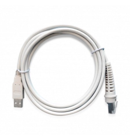 RJ45 to USB Cable White 2m