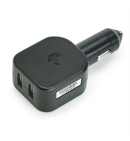 CHG-AUTO-USB1-01 Zebra USB Cigarette Lighter Adapter Plug (5V, 2.5A)