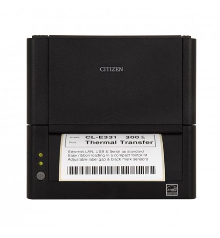 CL-E321EX with USB, option I/F slot, Black
