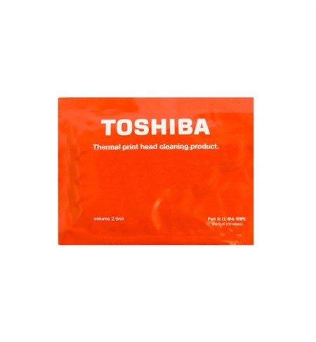CL-IPA-WIPE - Toshiba Pre-Saturated Individual Cleaning Wipes (Pack of 100)
