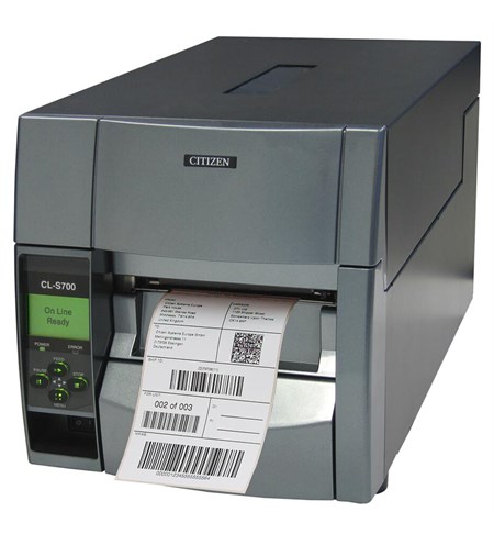Citizen CL-S703II 4 inch 300dpi TT/DT Industrial Label Printer