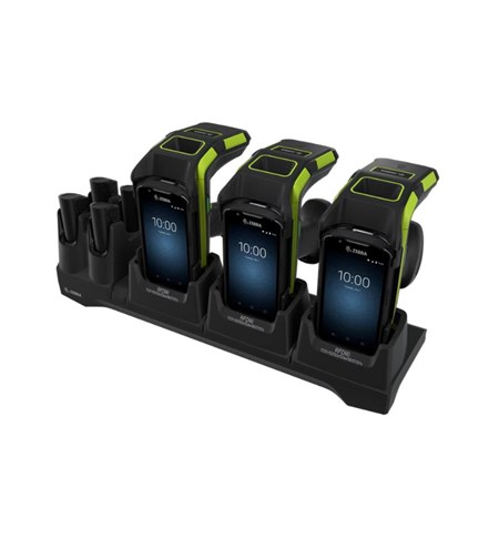 RFD90 Charge Only Cradle with support for TC51/52/52x/52ax/56/57/57x (3 Device Slots/4 Toaster Slots)