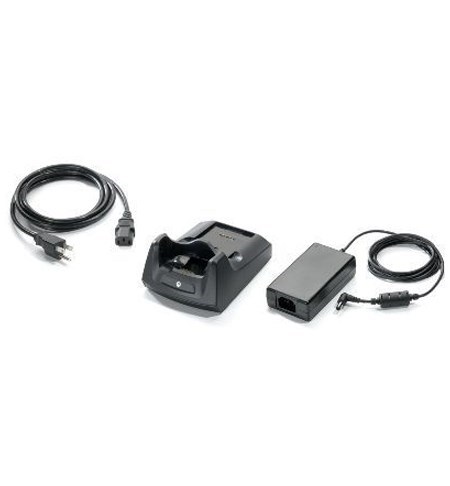 CRD5500-100UES - Zebra MC55 / MC65 / MC67 Single Slot USB/Charge Cradle Kit (US)