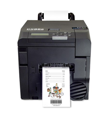 CX86e Colour Label Printer (CYM)