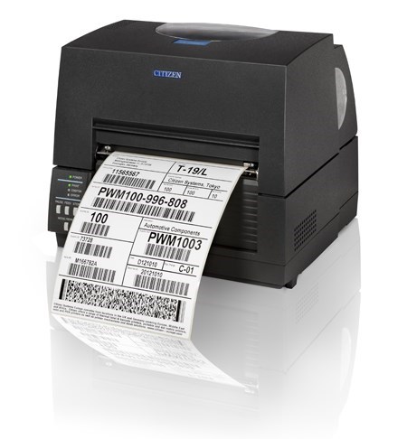 Citizen CL-S6621 6-inch Thermal Transfer Desktop Label Printer