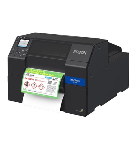 ColorWorks C6500Pe Inkjet Label Printer - 8