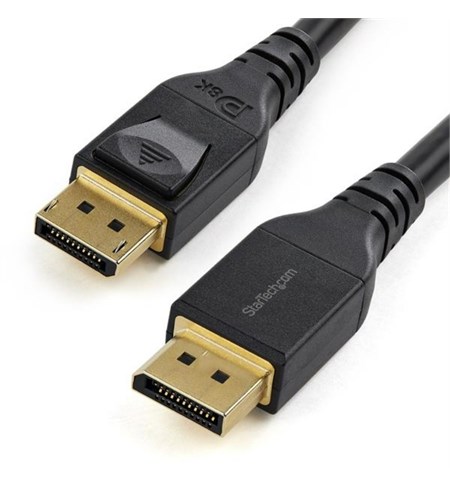 4 m VESA Certified DisplayPort 1.4 Cable - 8K 60Hz HBR3 HDR - 13 ft Super UHD DisplayPort to DisplayPort Monitor Cord - Ultra HD 4K 120Hz DP 1.4 Slim Video Cable M/M DP Connector